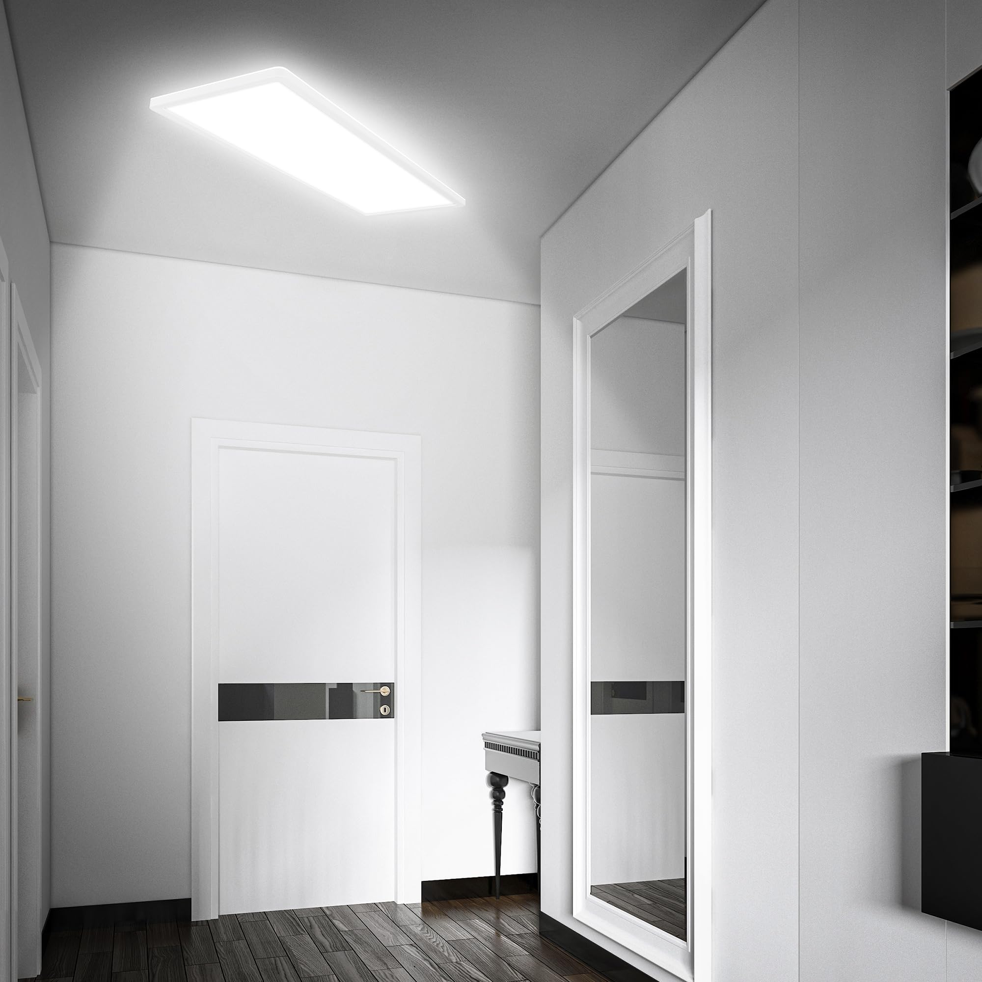 briloner-led-deckenlampe-mit-bewegungsmelder-ip44-panel-58x20-cm-wei-22-w-3000-l image 3