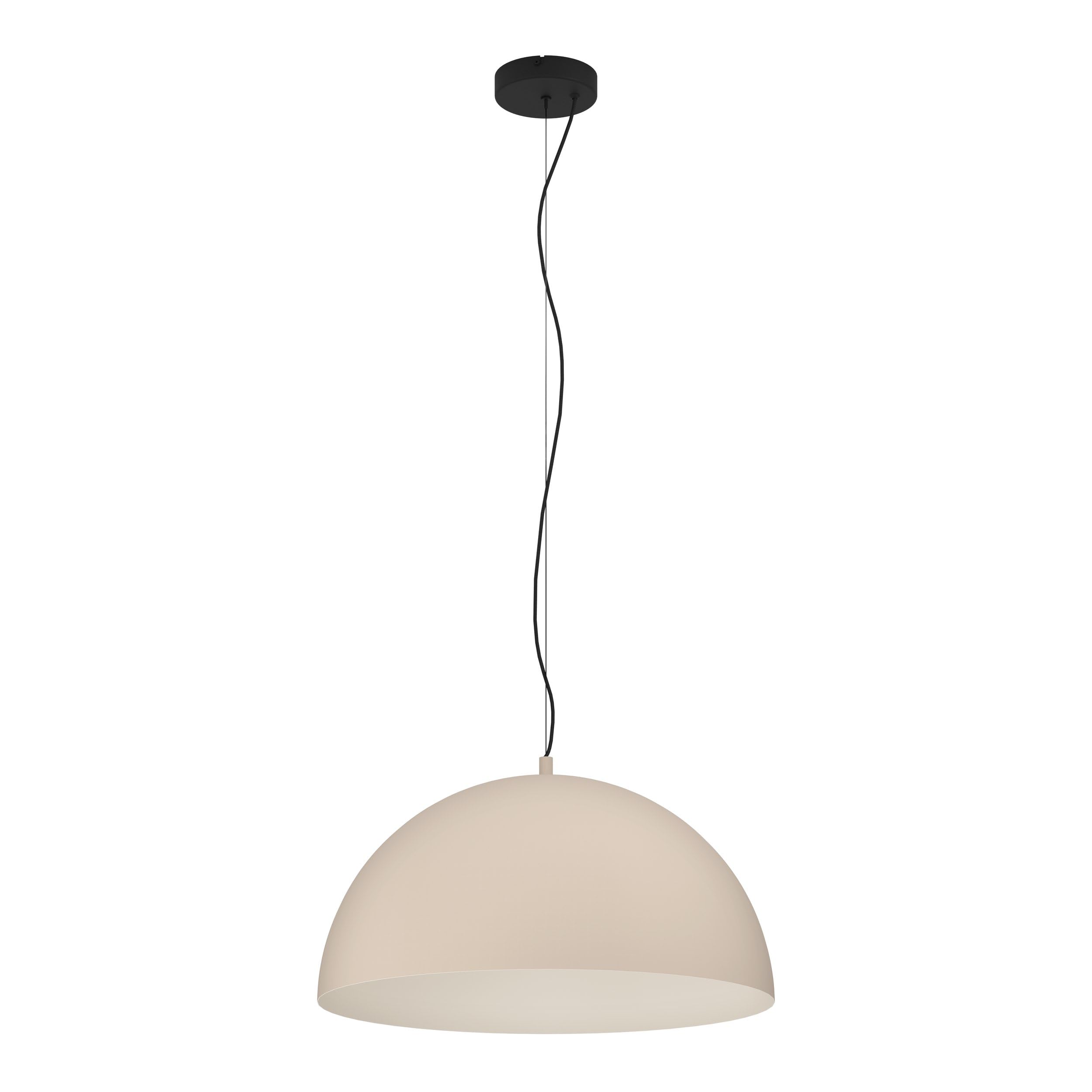 eglo-gaetano-1-h-ngelampe-pendelleuchte-53-5-cm-sandfarben-schwarz-e27 image 1