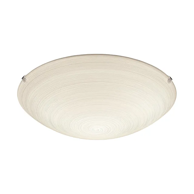 eglo-malva-deckenleuchte-1-flammig-klassik-wohnzimmerlampe-wei-beige-e27 image 1