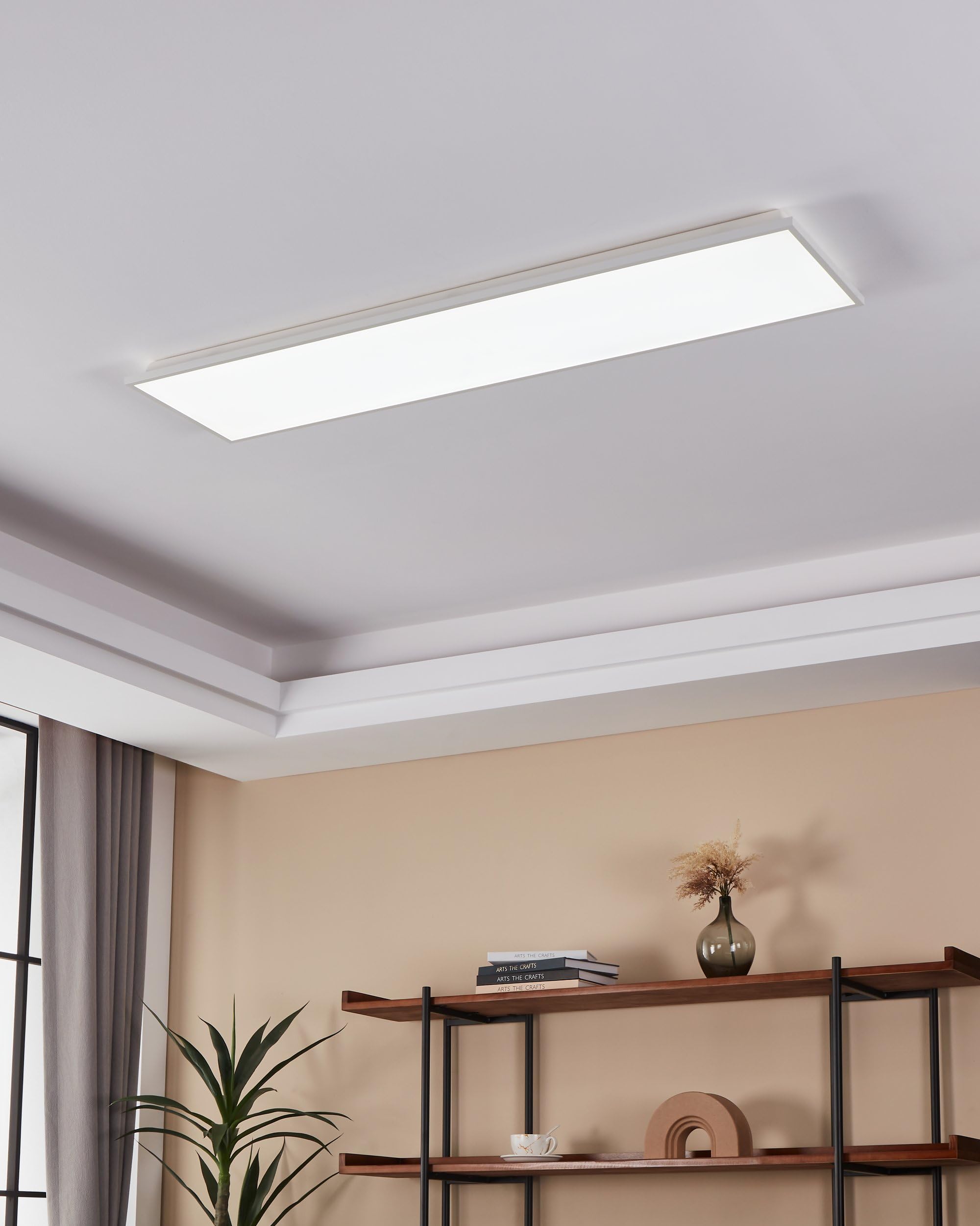 eglo-connect-z-herrora-z-smart-led-panel-120x30cm-zigbee-app-sprache-dimmbar-wei image 6