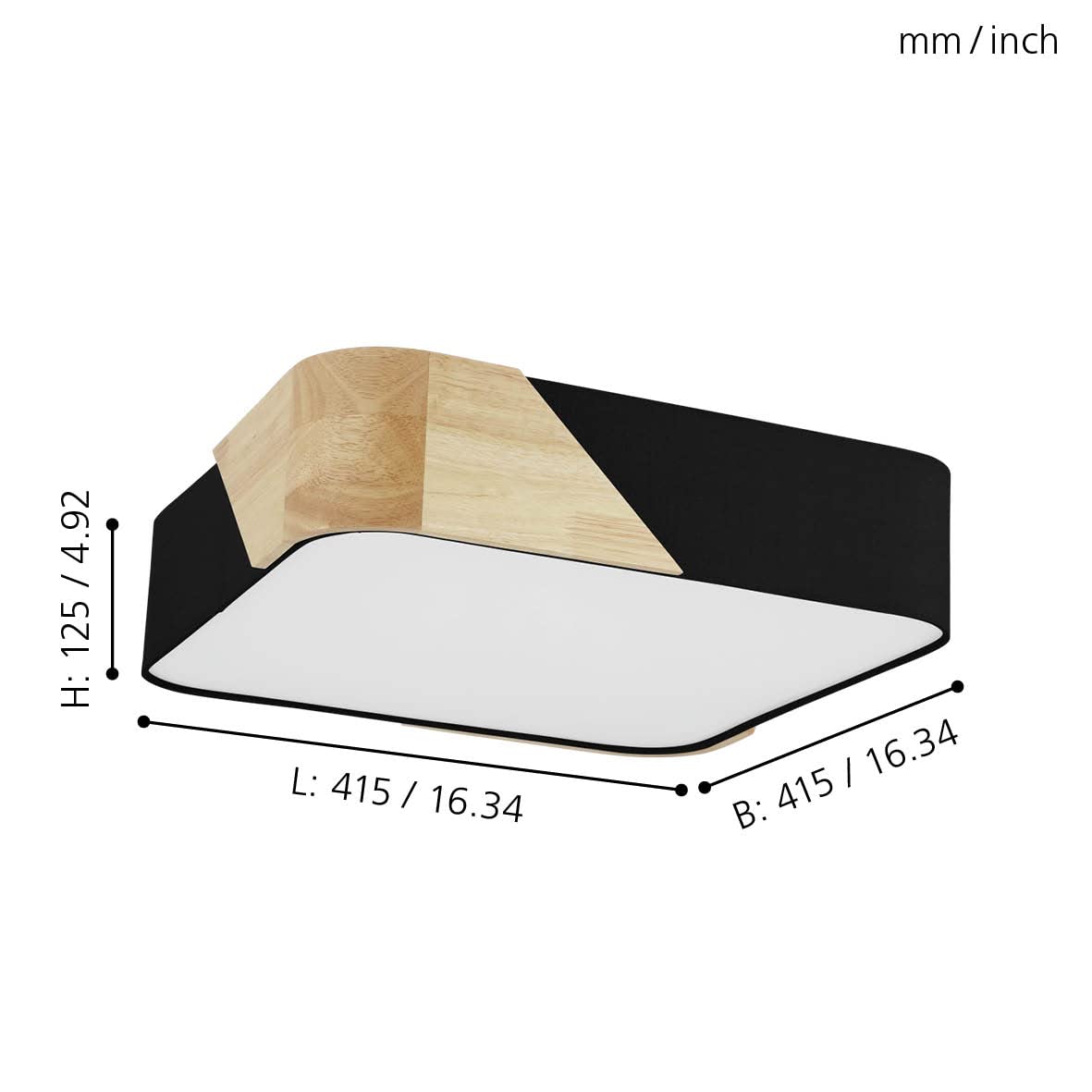 eglo-grimaldino-deckenleuchte-2-flammig-textil-holz-41-5-cm image 2