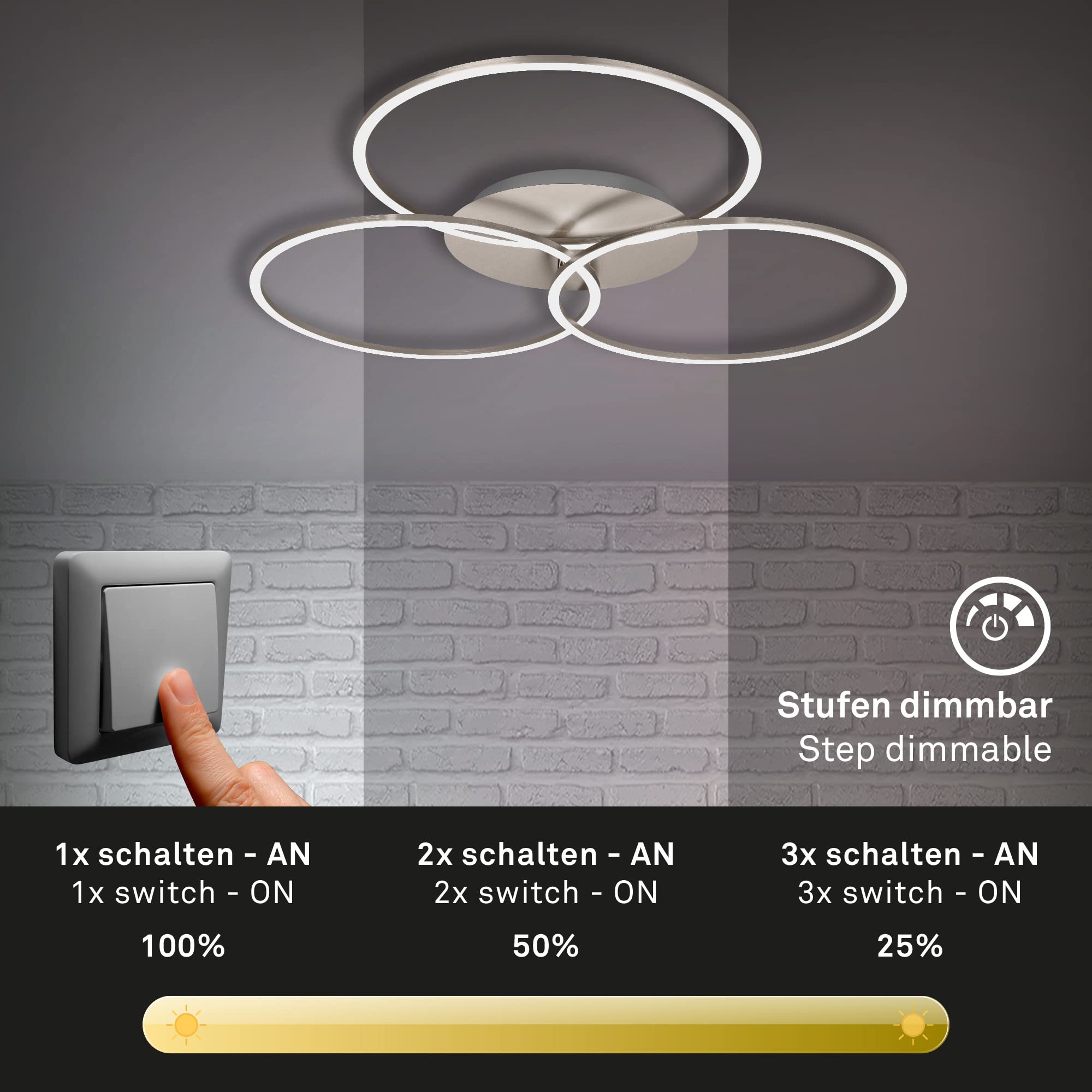 briloner-led-deckenlampe-3-flammig-dimmbar-schwenkbar-40w-4400lm-warmwei-matt-ni image 3