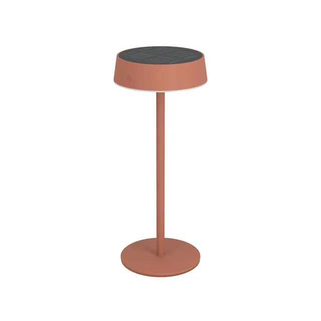 eglo-simeri-led-solar-tischleuchte-outdoor-rot-touch-dimmbar image 1