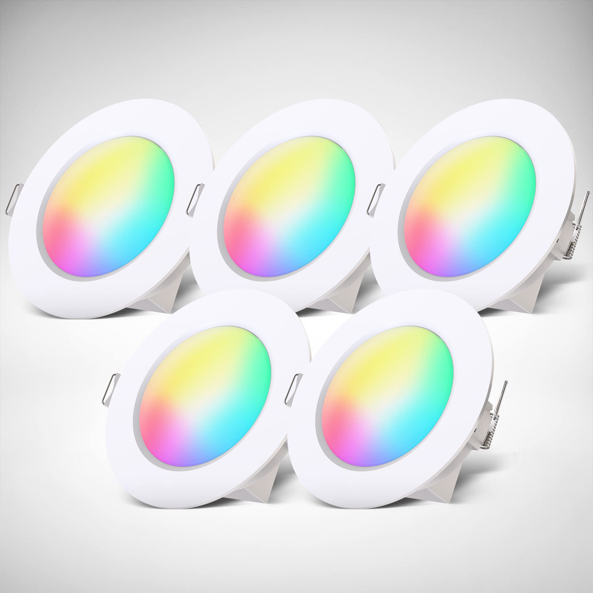briloner-b-k-licht-5er-set-led-bad-einbaustrahler-rgb-warmwei-70mm-mit-fernbedie image 1