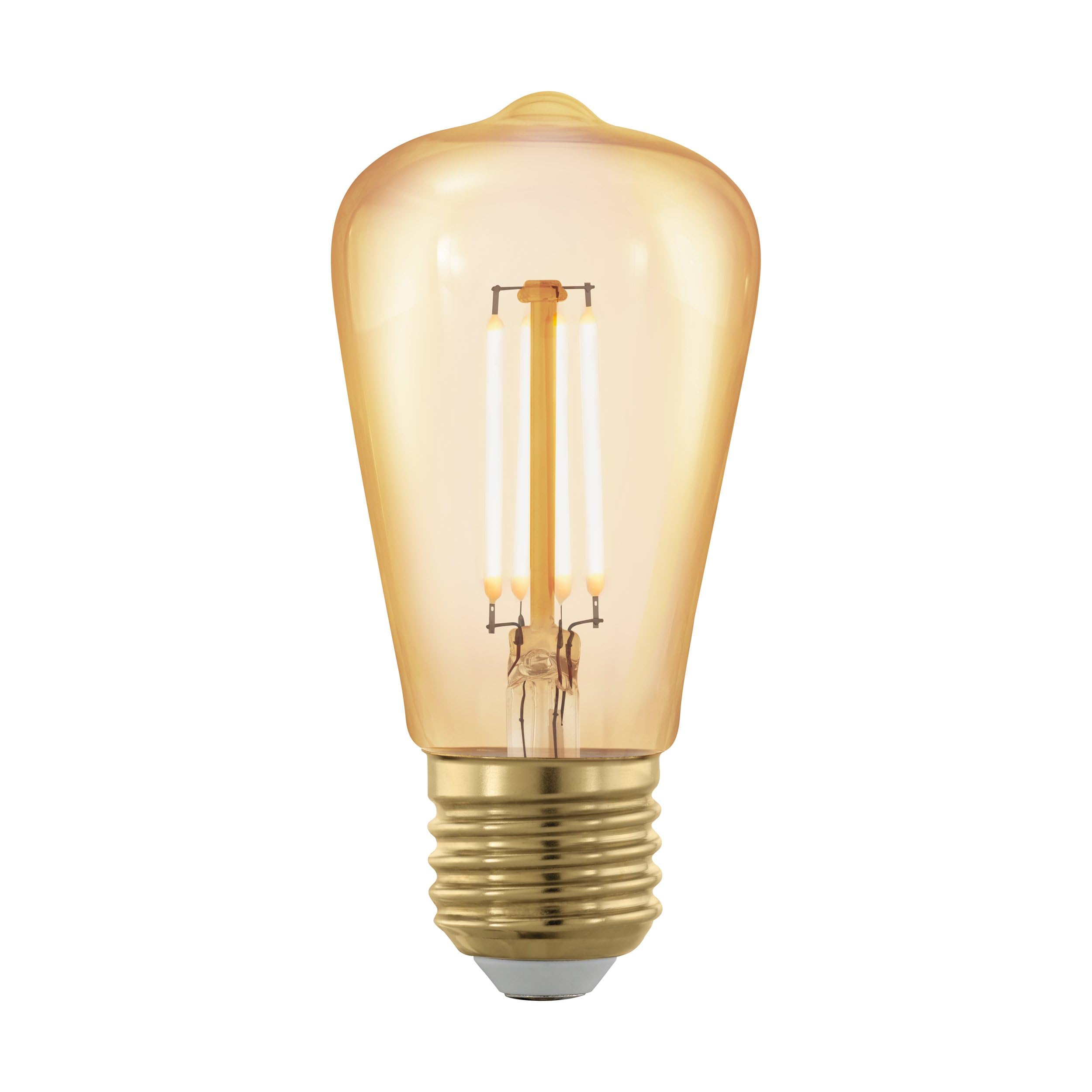 eglo-golden-vintage-led-filament-e27-dimmbar-warmwei-gold-4-8-cm image 2