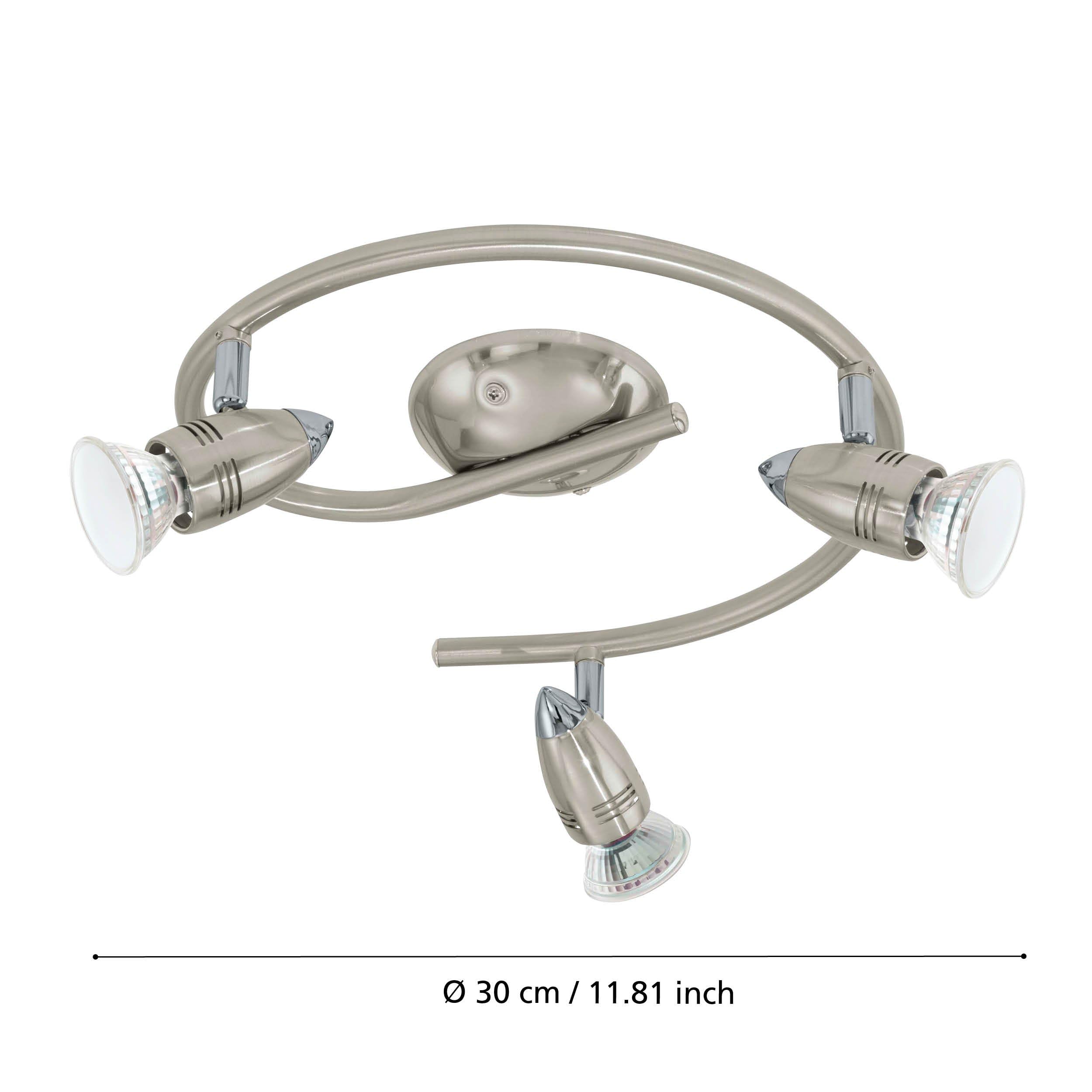 eglo-magnum-led-deckenleuchte-3-flammig-gu10-schwenkbar-25-5-cm-nickel-matt-chro image 8
