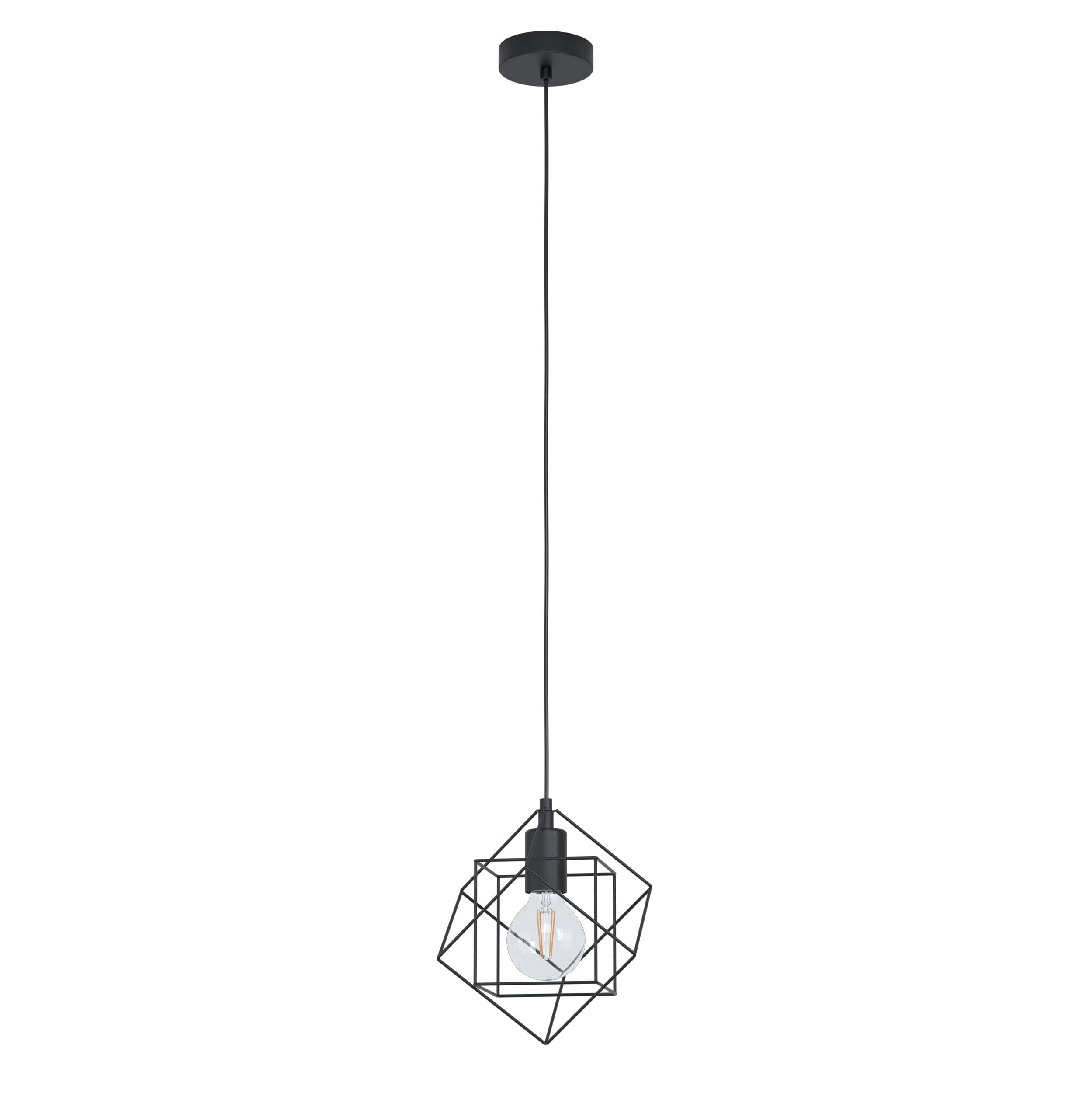 eglo-straiton-pendelleuchte-e27-51-5-cm-stahl-schwarz-vintage-industrial image 7
