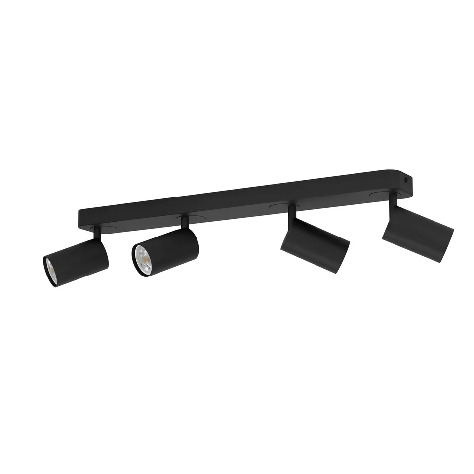 eglo-connect-z-telimbela-z-smart-led-decken-spot-4-flammig-schwarz-rgb-zigbee image 1