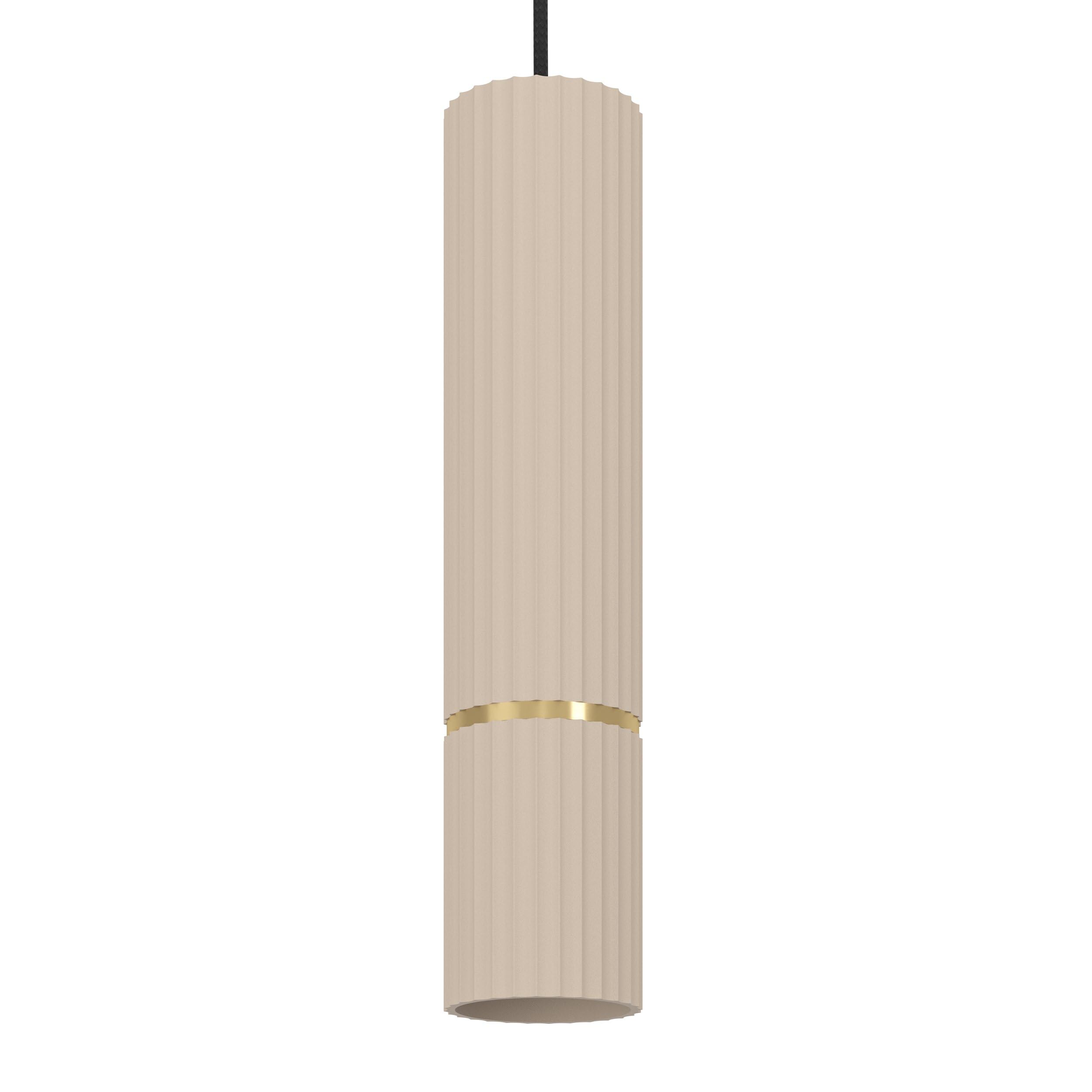 eglo-caminia-led-pendelleuchte-gu10-beige-gold-h110cm-6cm image 4