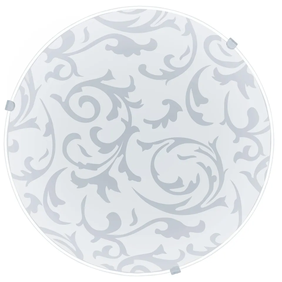 eglo-mars-led-deckenlampe-rund-25-cm-wei-satiniert-warmwei-3000k image 1