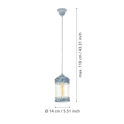 eglo-langham-pendelleuchte-h-ngelampe-laterne-glaszylinder-grau-blau-e27-14-cm image 4