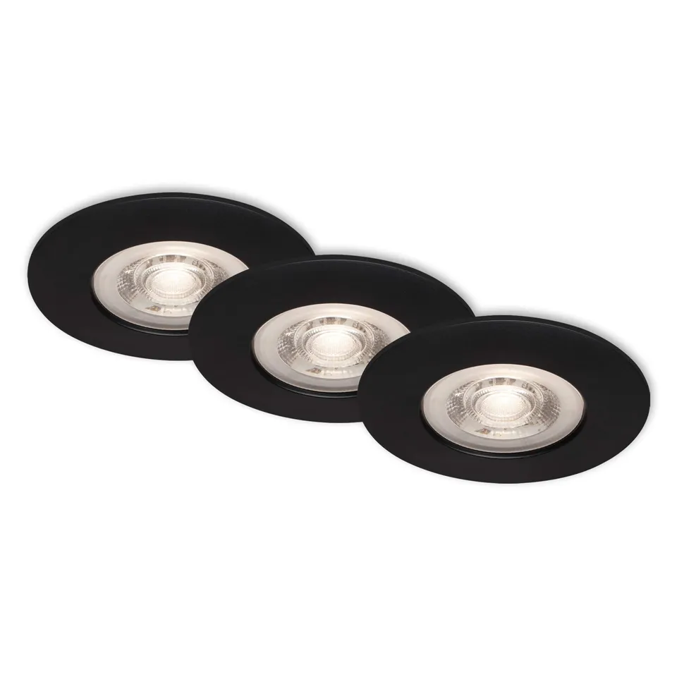 briloner-7047-035-led-einbauleuchten-3er-set-schwarz-matt-dimmbar-5w-3000k image 1