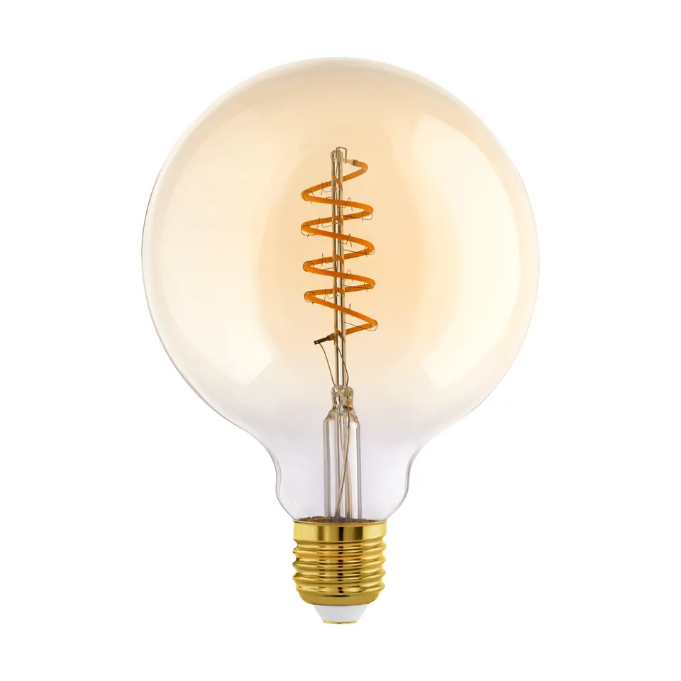 eglo-e27-spiral-led-retro-gl-hbirne-g125-amber-dimmbar-4w image 1