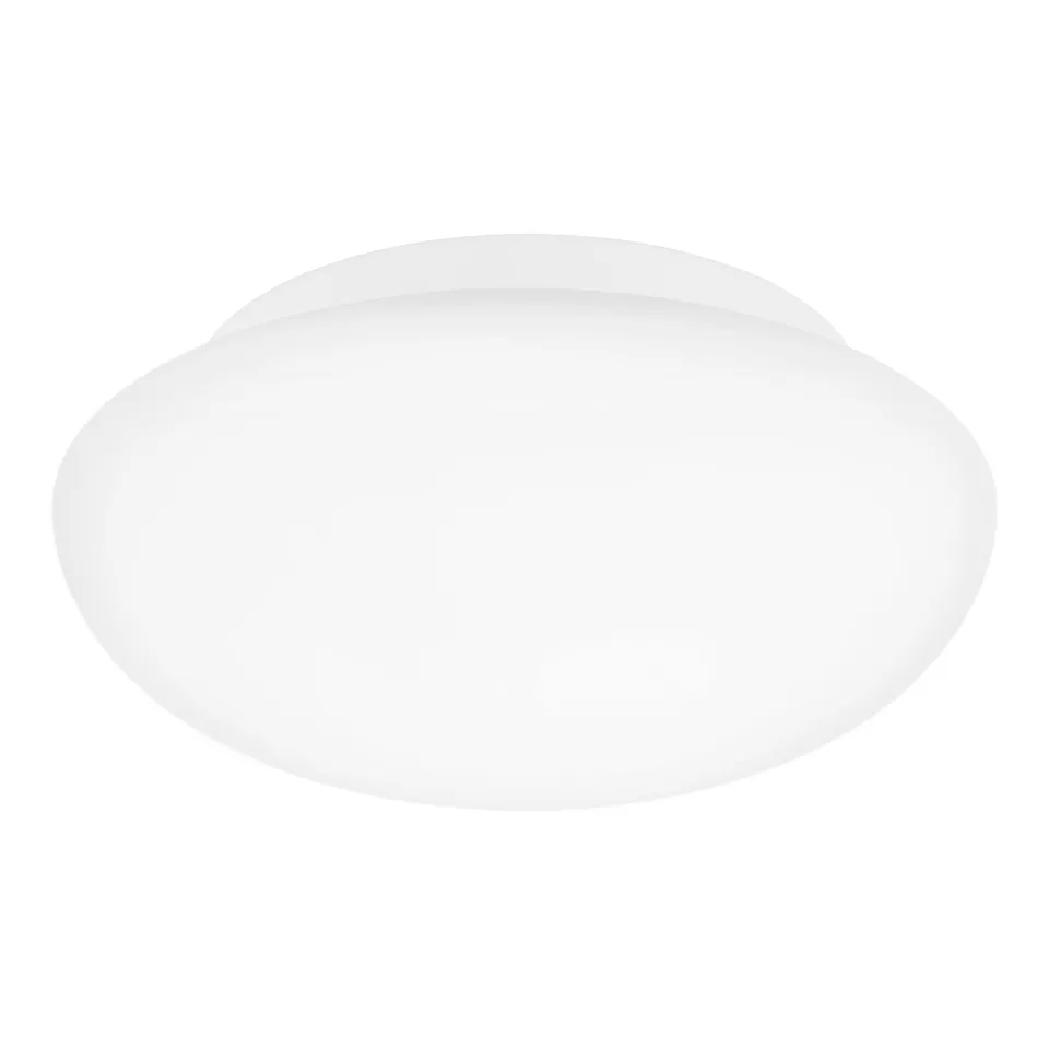 eglo-ella-deckenleuchte-28-cm-stahl-wei-glas-opal-matt-e27 image 1