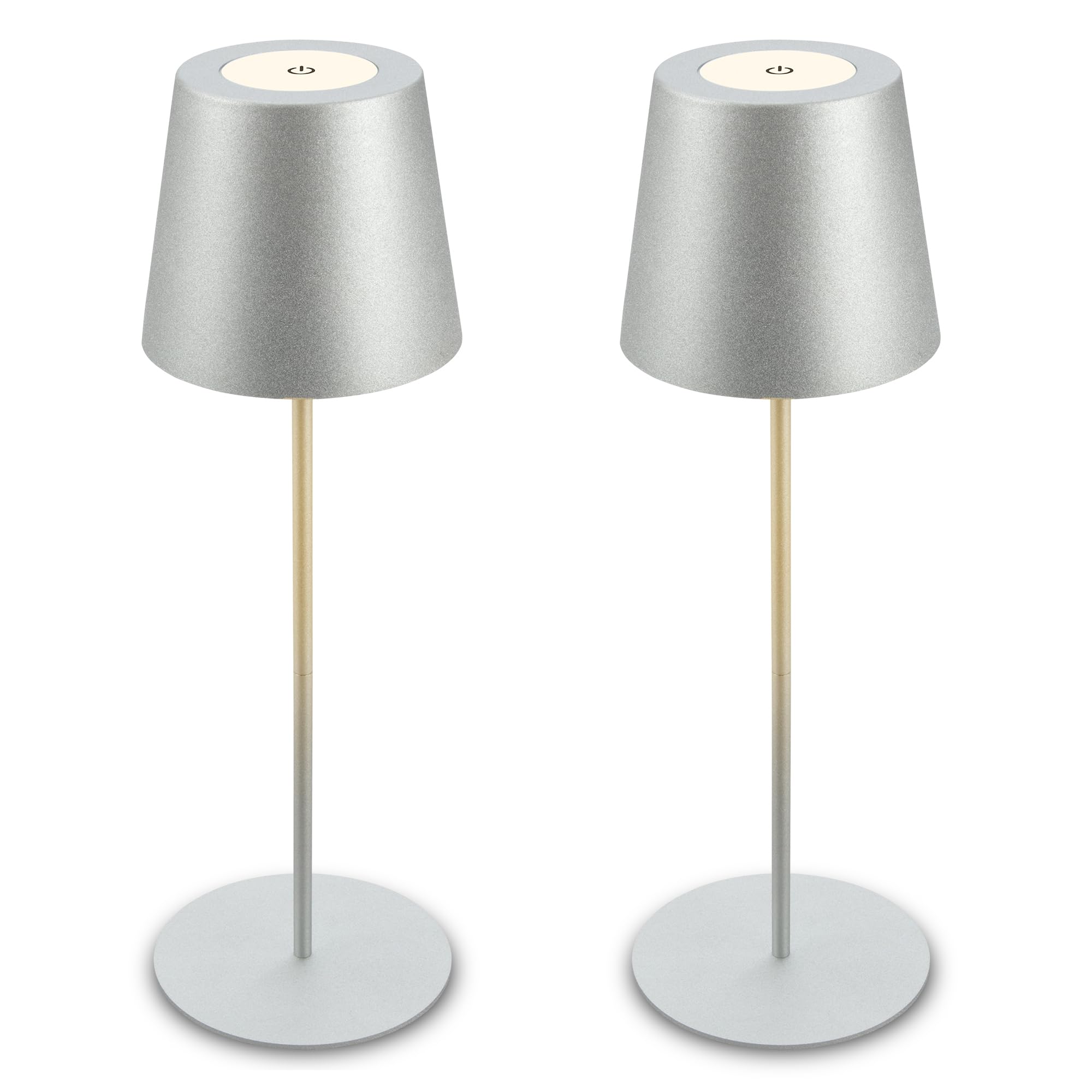 briloner-2er-set-led-tischlampen-akku-touch-dimmbar-chrom-matt-12-x-36-cm-ip44 image 1