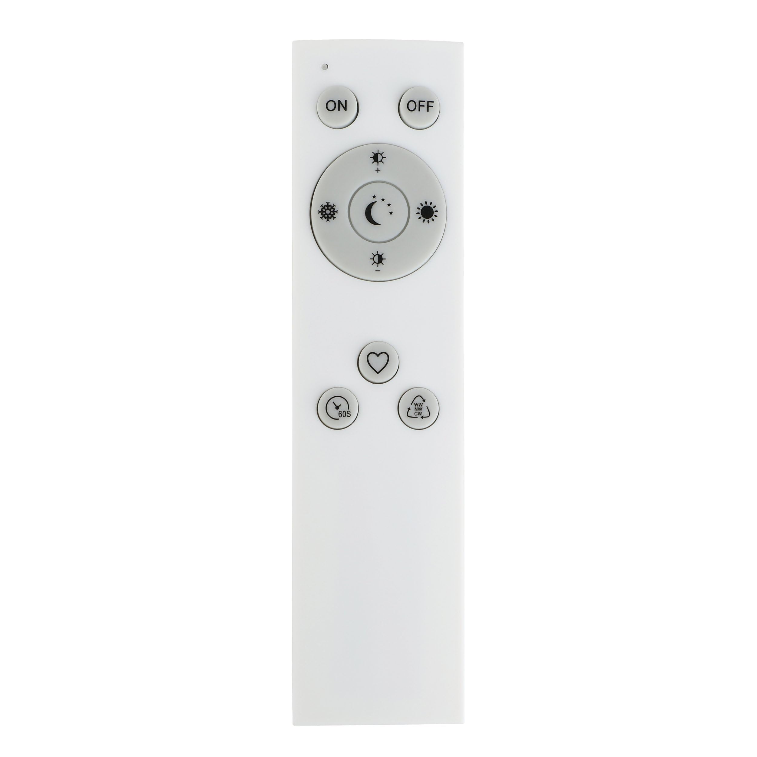 eglo-campaspero-led-deckenleuchte-rund-30-cm-dimmbar-mit-fernbedienung-wei-grau image 3