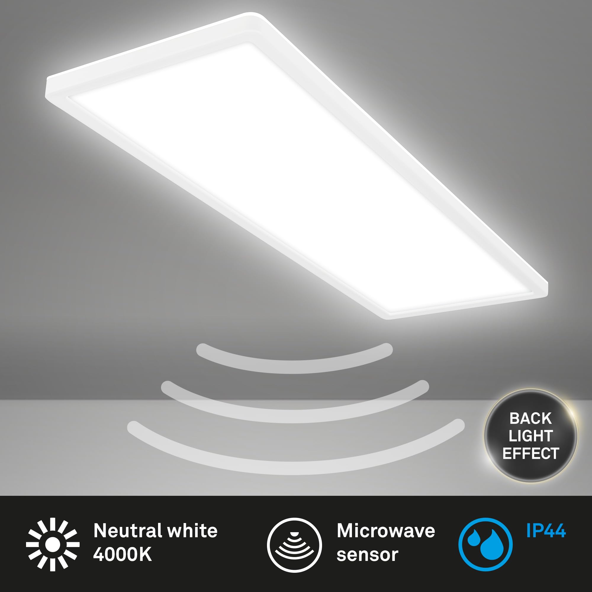 briloner-led-deckenlampe-mit-bewegungsmelder-ip44-panel-58x20-cm-wei-22-w-3000-l image 2