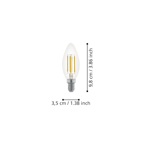 eglo-e27-led-filament-kerze-c35-dimmbar-4w-warmwei-vintage image 6