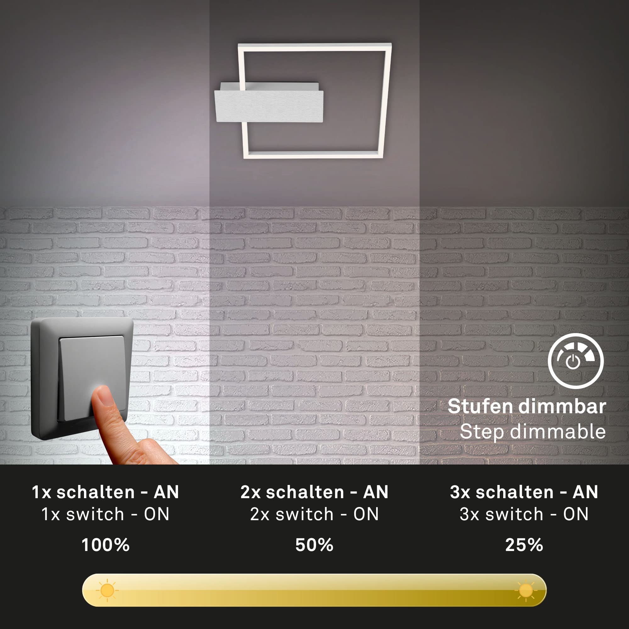 briloner-led-deckenleuchte-eckig-375x320-mm-alu-dimmbar-memory image 3