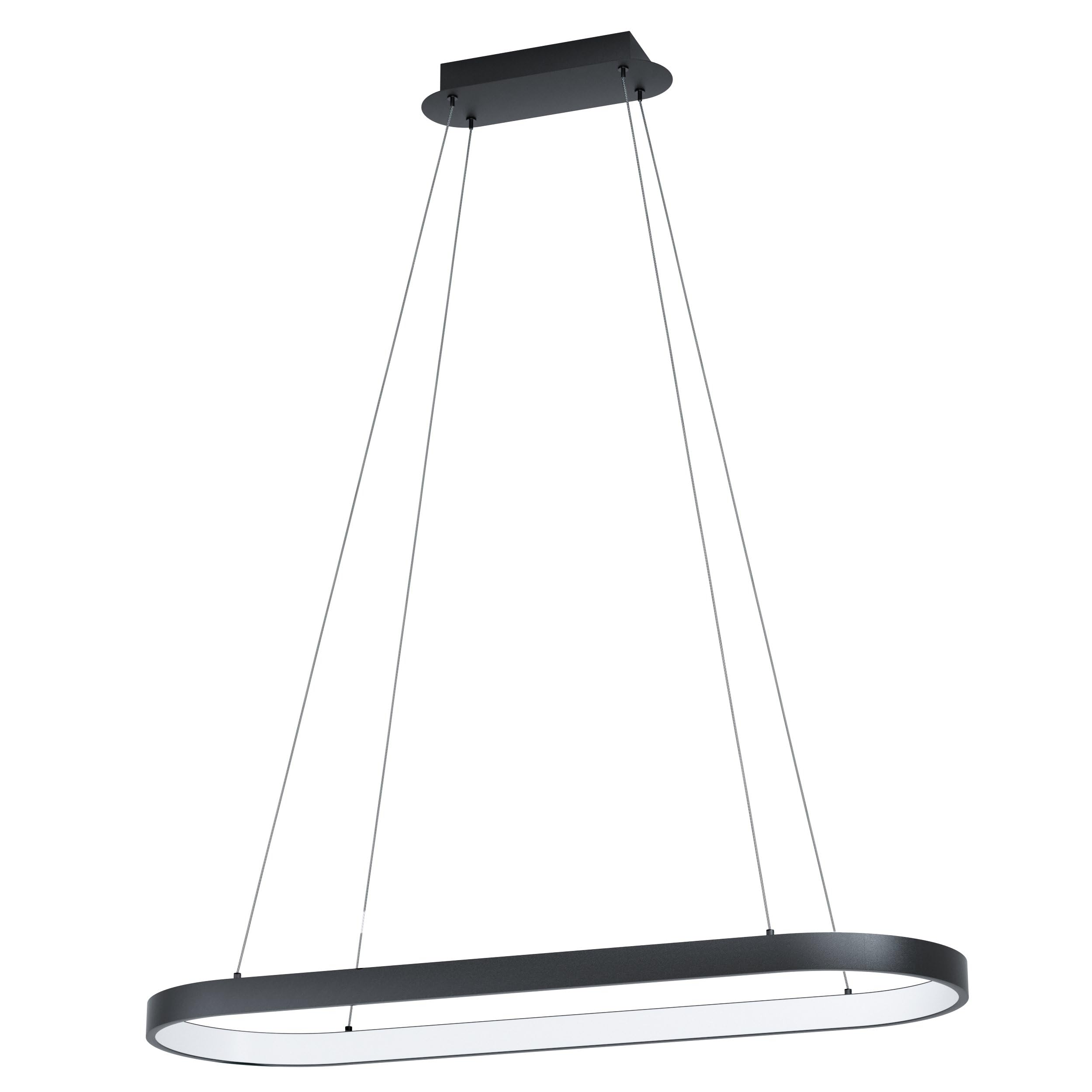 eglo-codriales-led-pendelleuchte-dimmbar-schwarz-wei-78-cm-3000-lm image 1