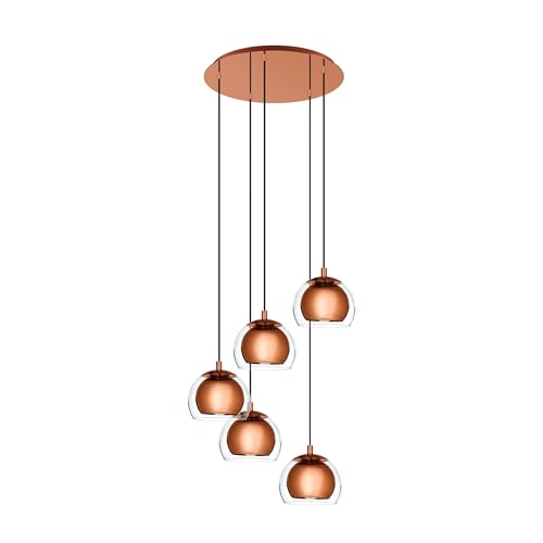 eglo-rocamar-1-pendelleuchte-e27-58-5-cm-kupfer-glas image 7