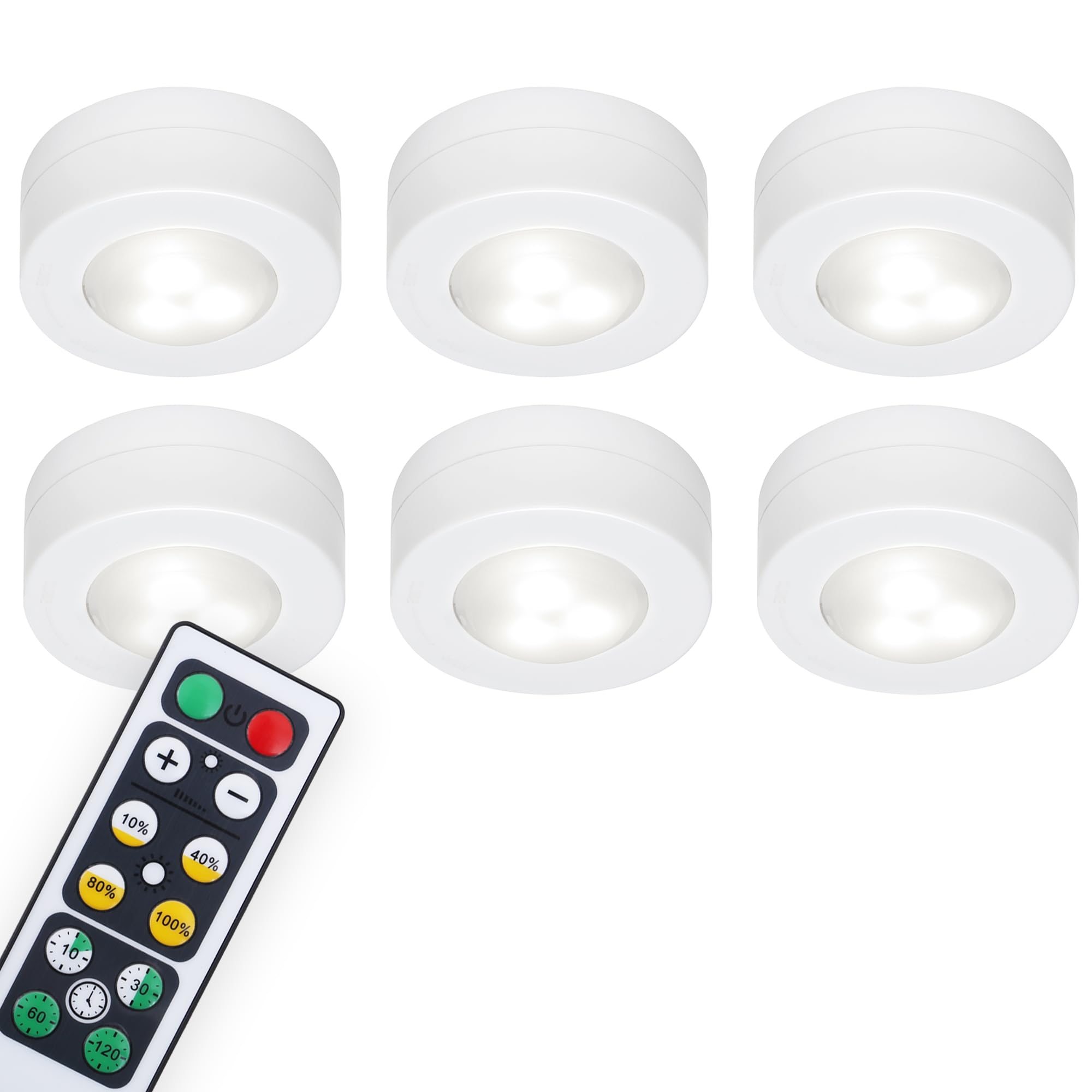 briloner-schrankbeleuchtung-mit-fernbedienung-led-unterbauleuchte-6er-set-wei-5- image 1