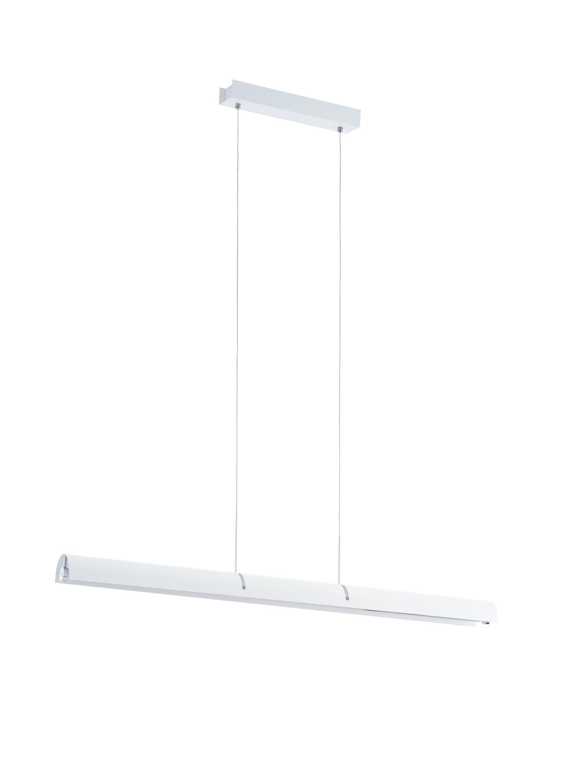 eglo-caldina-led-pendelleuchte-1-flammig-dimmbar-wei-chrom-21w image 1