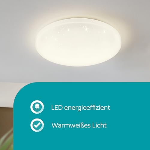 eglo-pogliola-e-led-deckenleuchte-31-cm-kristall-sterneneffekt-warmwei image 7