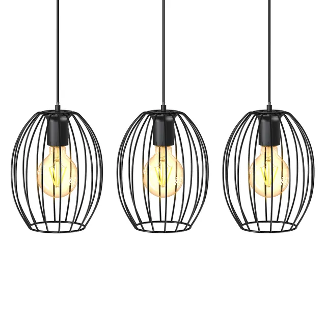 b-k-licht-vintage-pendelleuchte-3-flammig-e27-metallk-rbe-schwarz image 1