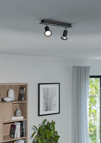 eglo-sarria-led-deckenleuchte-2-flammig-deckenspot-aus-metall-in-schwarz-chrom-m image 8