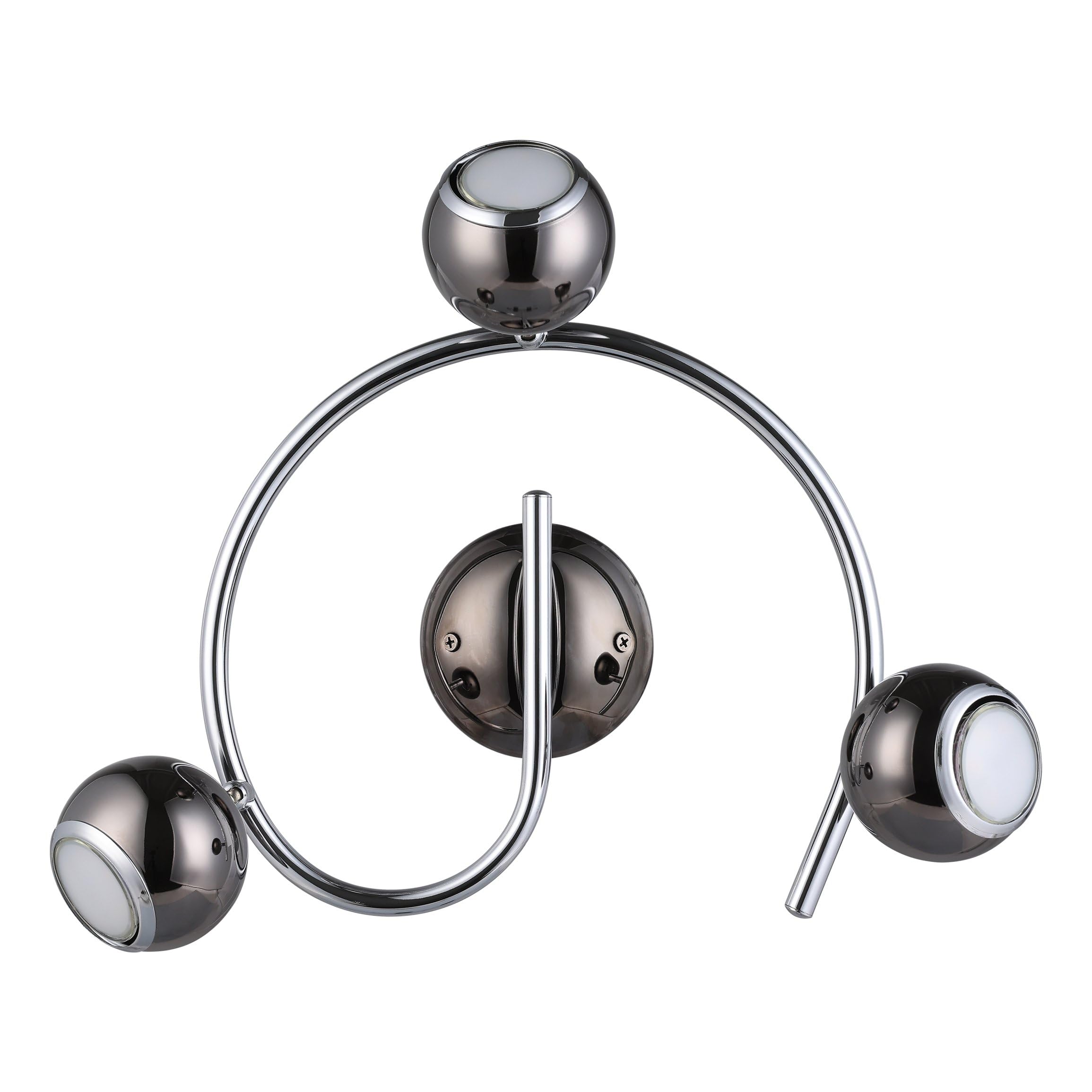 eglo-bimeda-deckenleuchte-3-flammig-nickel-nero-chrom-gu10 image 2