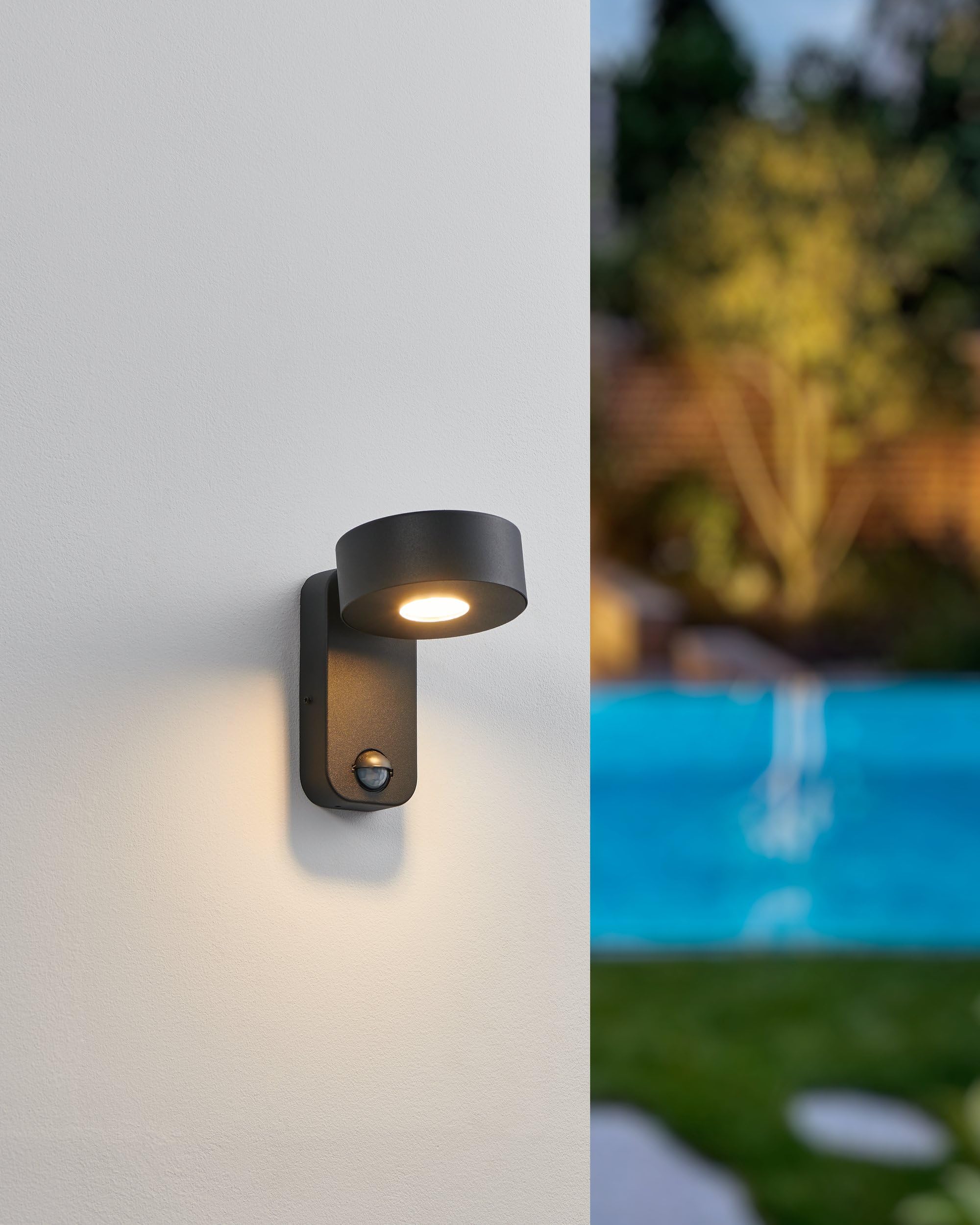 eglo-palosco-led-au-enwandleuchte-mit-bewegungsmelder-ip44-schwarz image 3