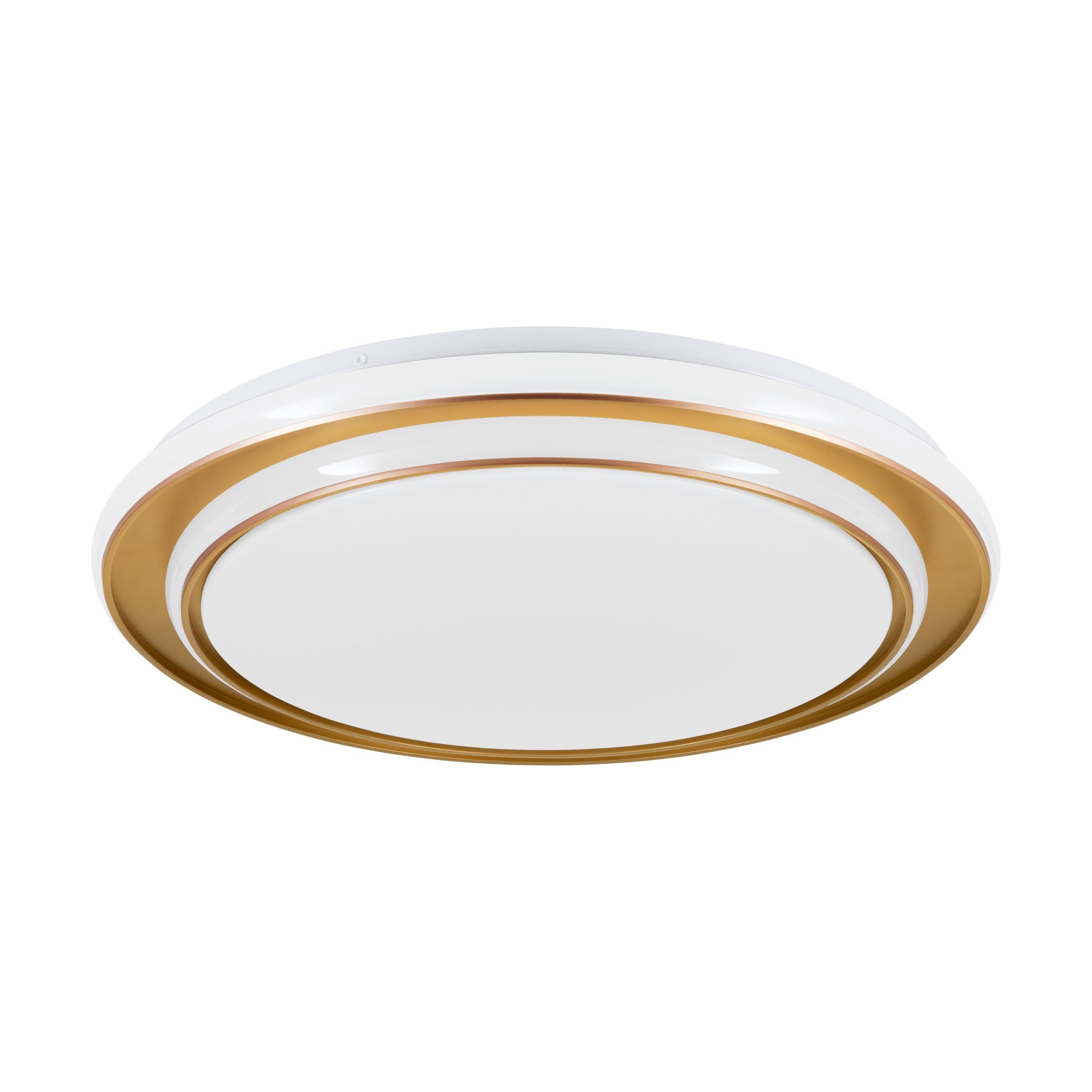 eglo-moschetta-led-deckenleuchte-49-cm-mit-fernbedienung-gold-wei-cct image 1