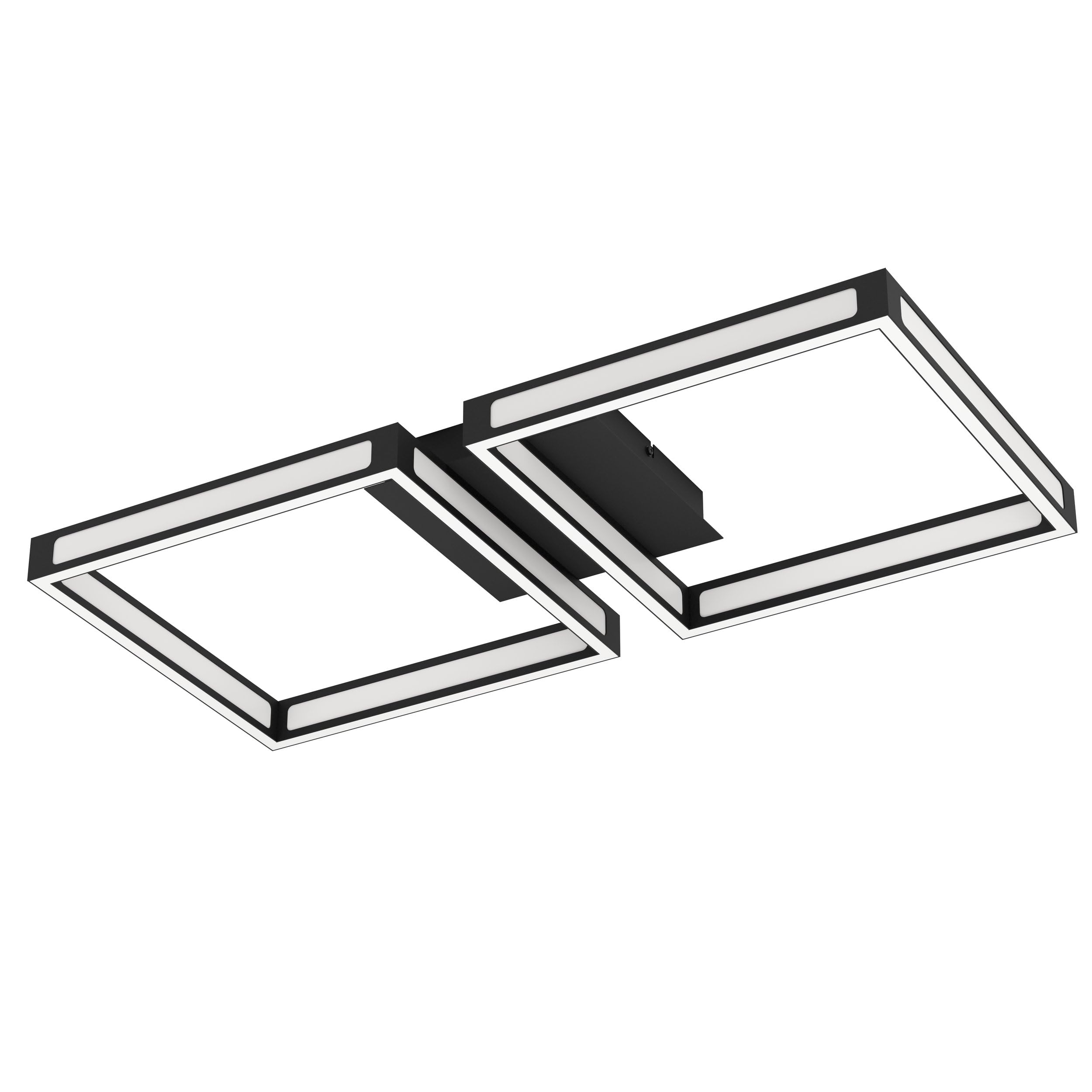 eglo-altaflor-led-deckenleuchte-eckig-65x30-cm-schwarz-wei-3000k image 1