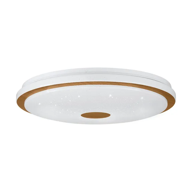 eglo-lanciano-1-led-deckenleuchte-48-cm-mit-fernbedienung-und-holz-detail image 1