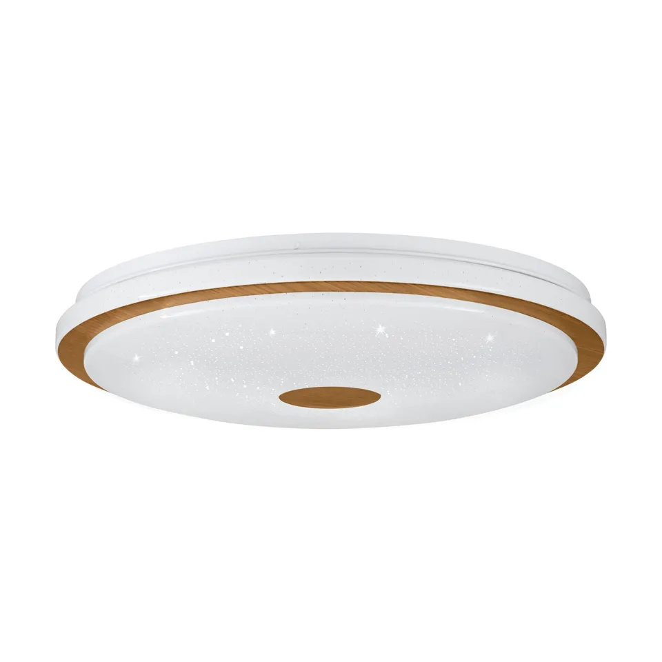 eglo-lanciano-1-led-deckenleuchte-48-cm-mit-fernbedienung-und-holz-detail image 1