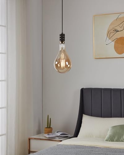 eglo-big-size-ps160-e27-led-amber-vintage-dimmbar-31-8-cm-4w-400lm-2200k image 7