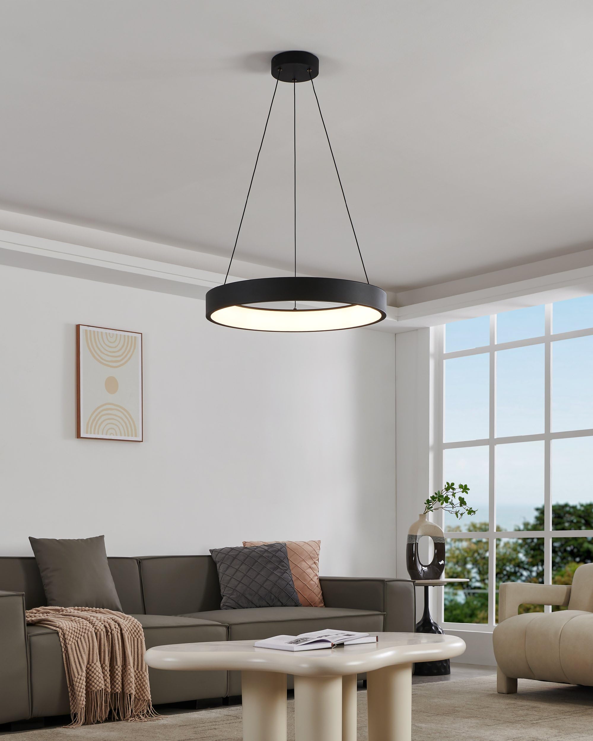 eglo-connect-z-marghera-z-smart-led-pendelleuchte-zigbee-rgb-cct-schwarz-60cm image 3