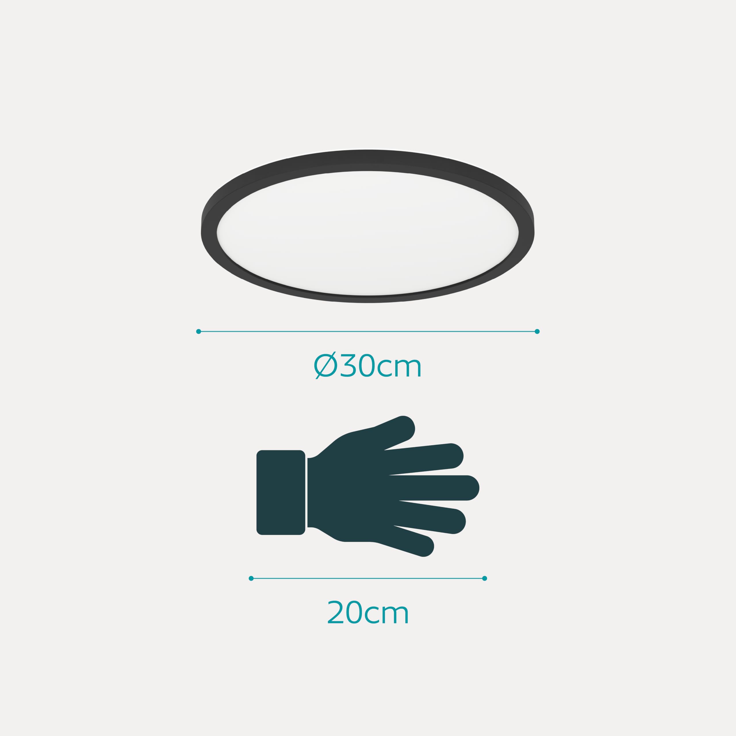 eglo-minerario-led-outdoor-deckenlampe-rund-30-cm-schwarz image 6