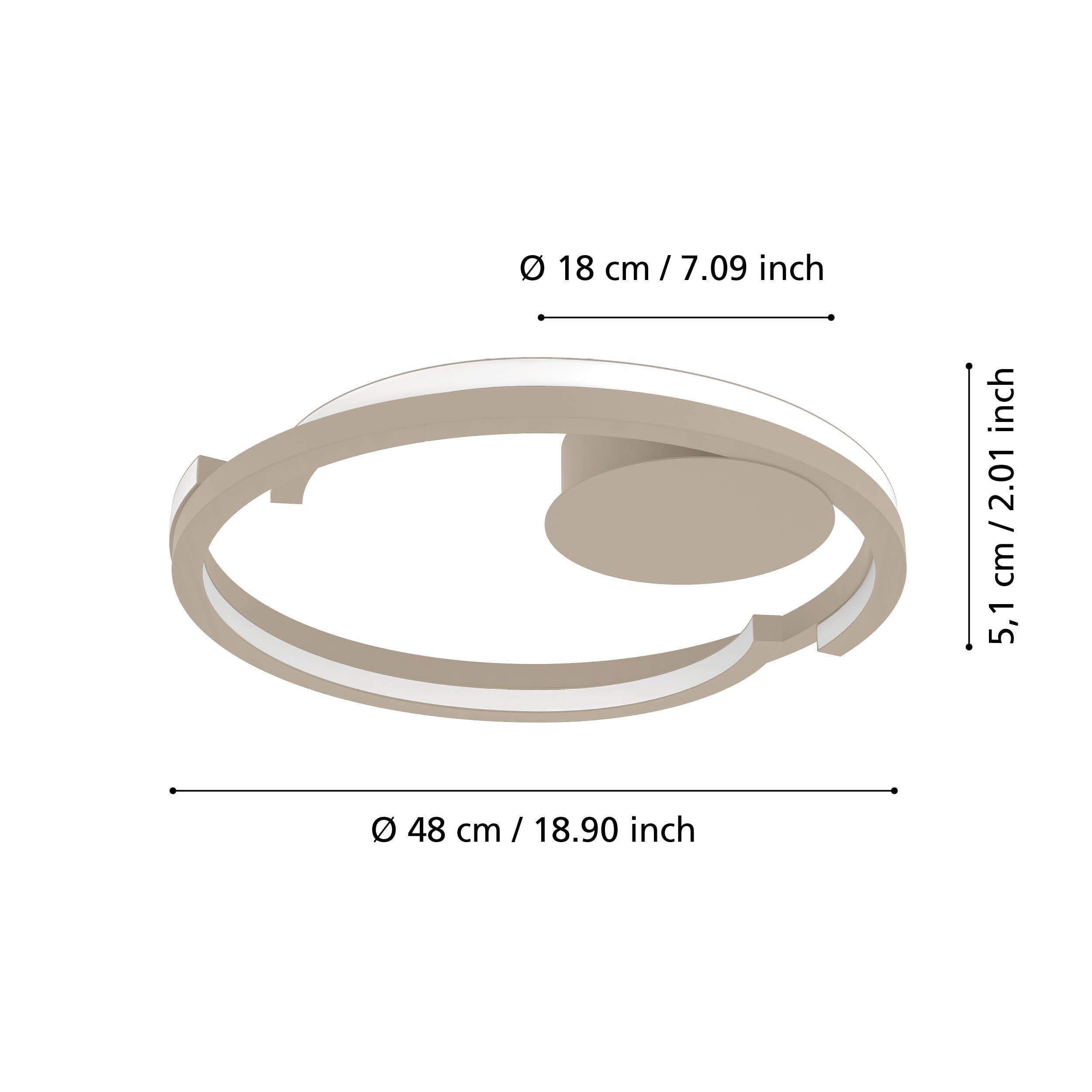 eglo-mezzomonte-led-deckenleuchte-ring-48-cm-sandfarben-cct-dimmbar image 7