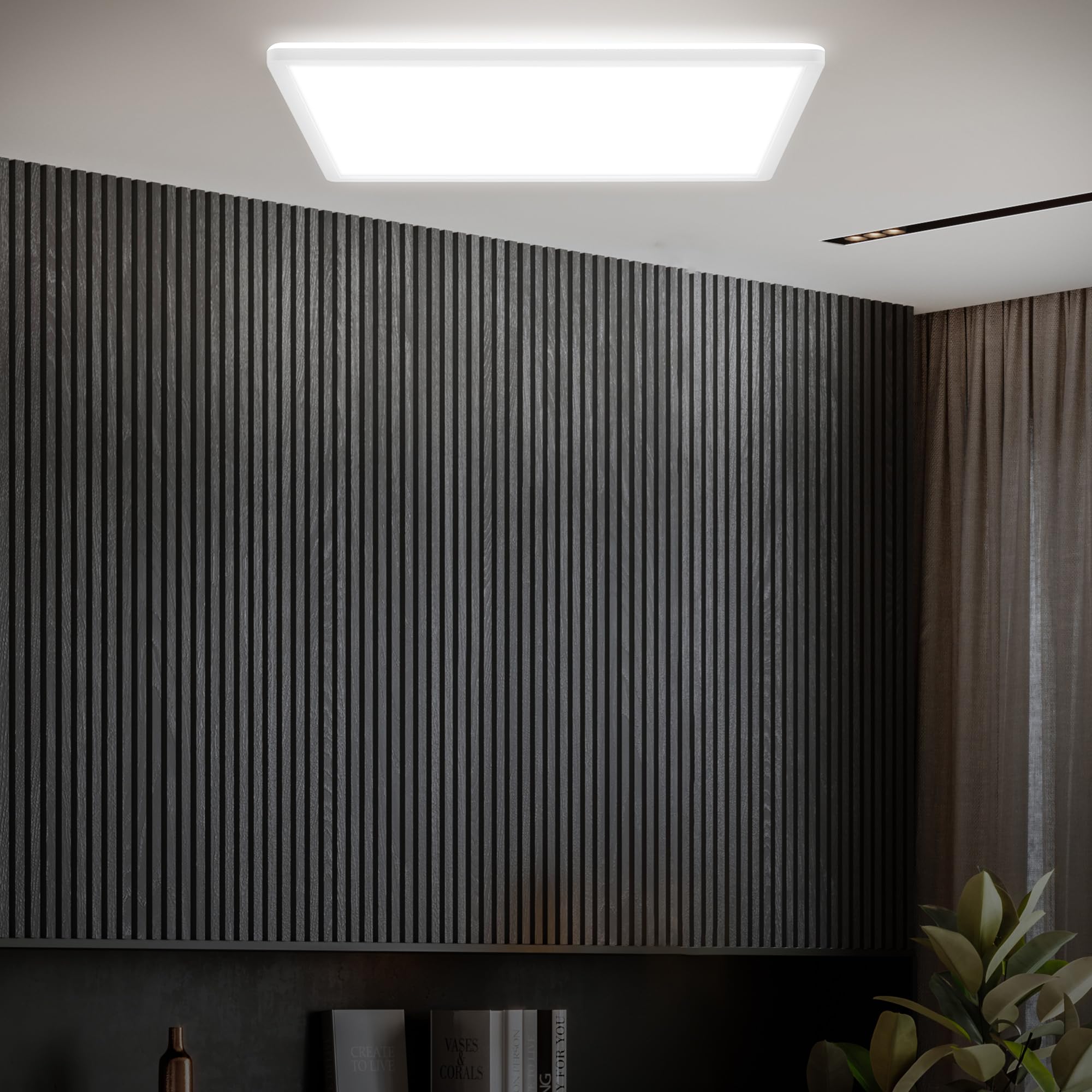 b-k-licht-led-panel-deckenleuchte-eckig-42x42-cm-wei-mit-hintergrundlicht image 5