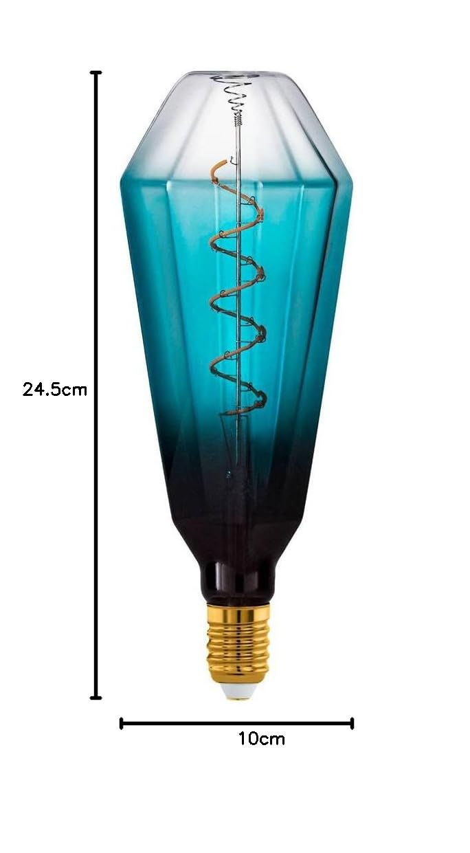 eglo-big-size-spiral-led-retro-gl-hbirne-e27-dimmbar-petrol-schwarz-t100-24-5-cm image 3