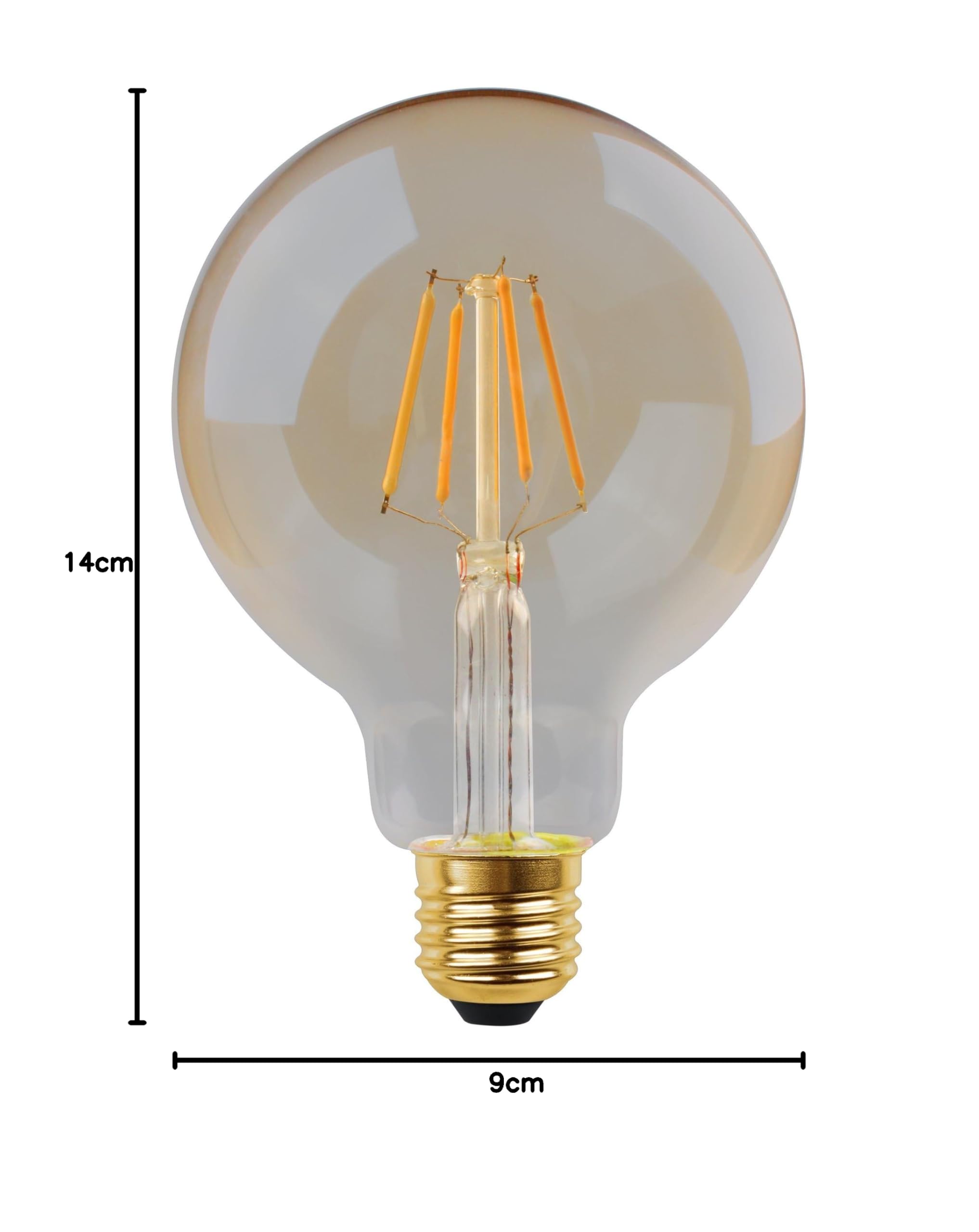 eglo-edison-g95-e27-led-retro-dimmbar-stufen-amber-4-5w-2200k image 2