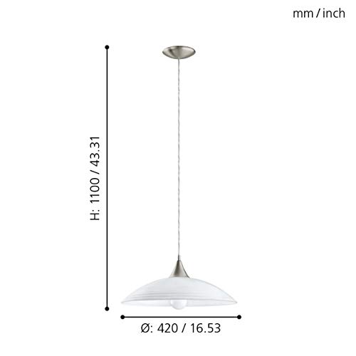 eglo-pendelleuchte-lazolo-1-flammige-h-ngelampe-nickel-matt-wei-e27 image 6