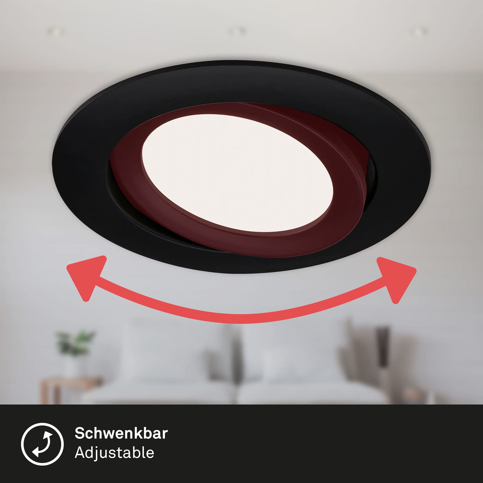 briloner-led-einbauleuchten-3er-set-schwarz-matt-schwenkbar-7w-600lm-4000k-ip23 image 4