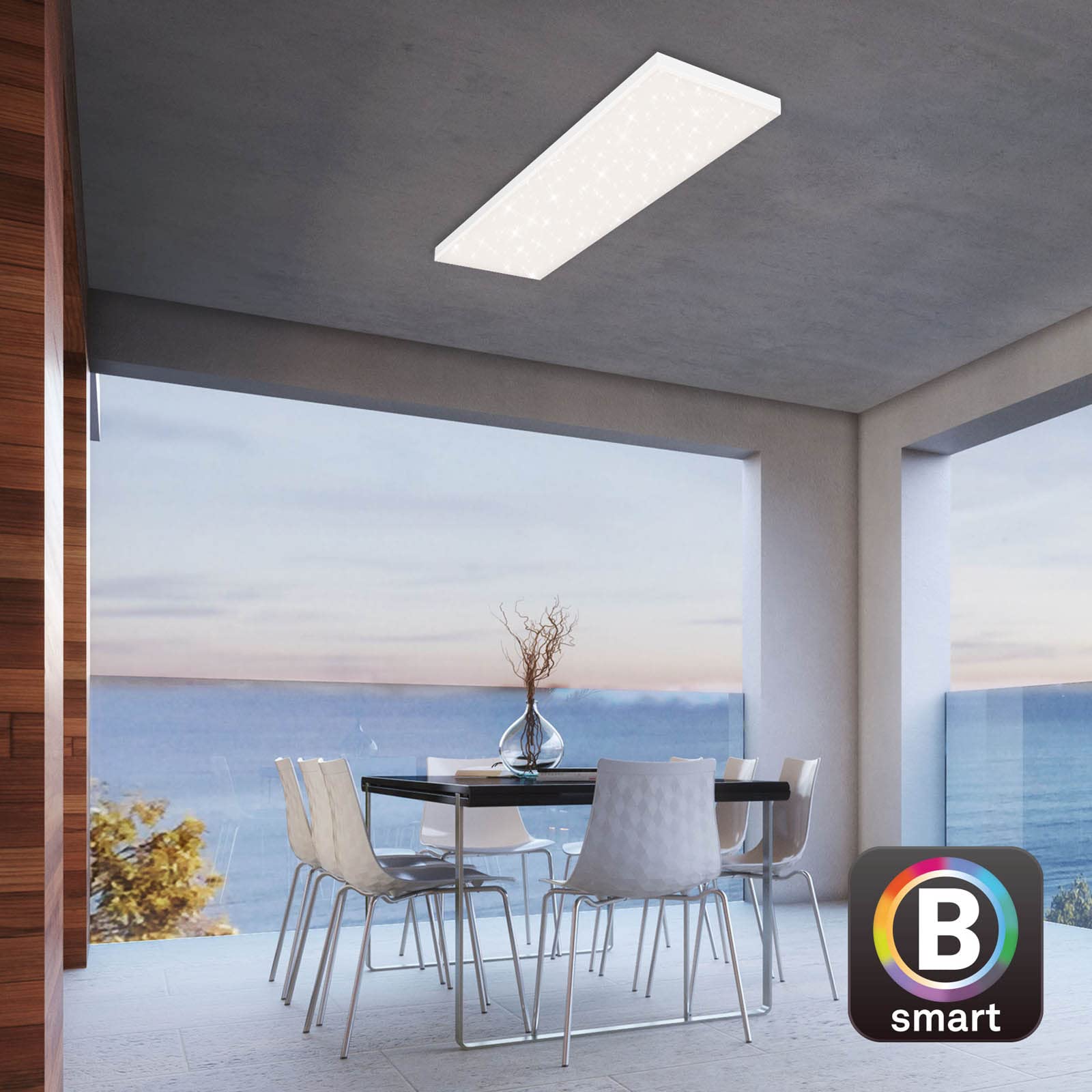 briloner-led-deckenlampe-flach-smart-home-wlan-100x25x7-8-cm-wei-mit-alexa-app-u image 3