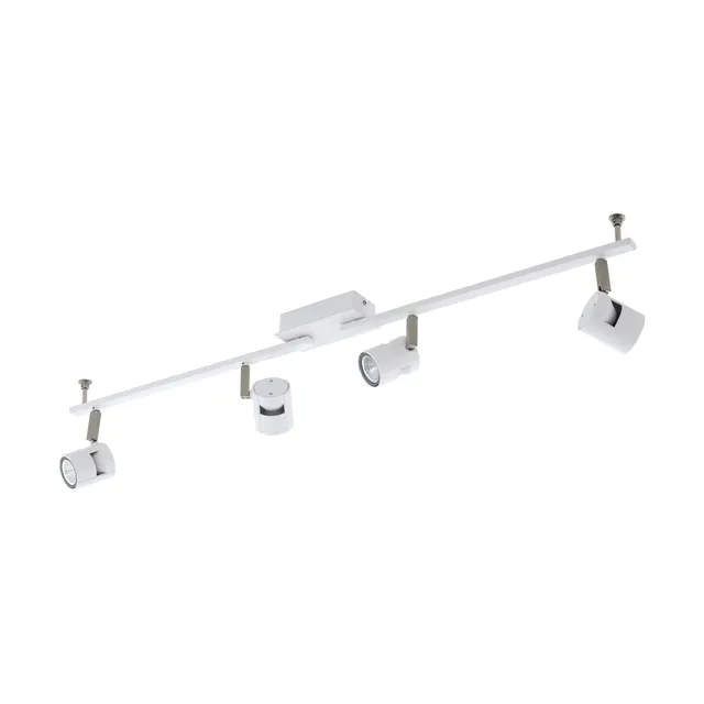 eglo-vergiano-4-flammige-led-deckenleuchte-spots-wei-nickel-matt-gu10-dimmbar image 1