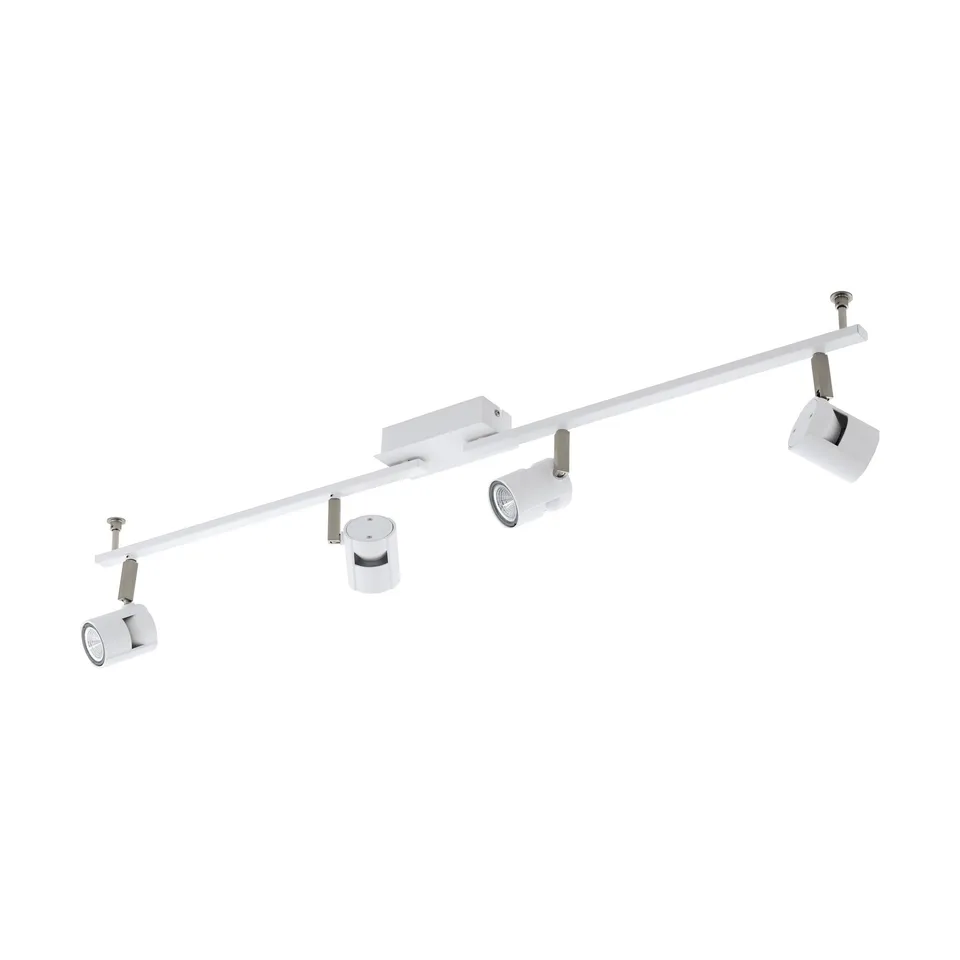 eglo-vergiano-4-flammige-led-deckenleuchte-spots-wei-nickel-matt-gu10-dimmbar image 1