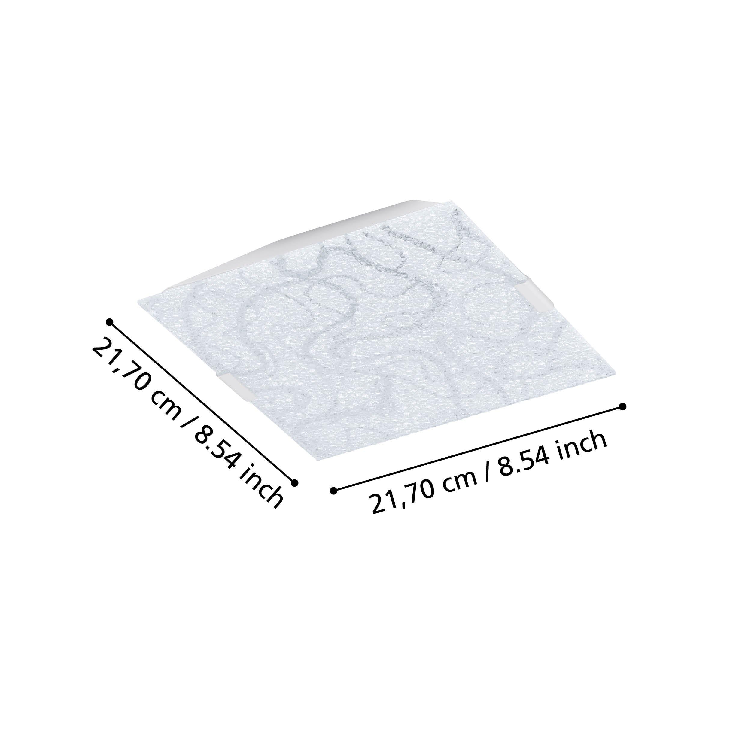 eglo-ardales-1-led-deckenleuchte-21-7-cm-wei-glas image 2