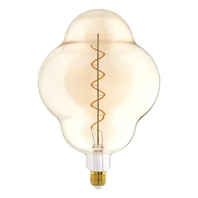 eglo-big-size-e27-led-spiral-retro-gl-hbirne-xxl-amber-4w-200-lumen-2000k-l-29-c image 1